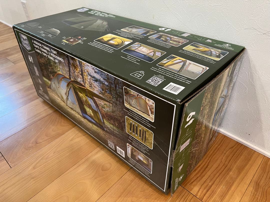 【新品未開封】コストコ　テントティンバーリッジ　　6人用トンネルテント