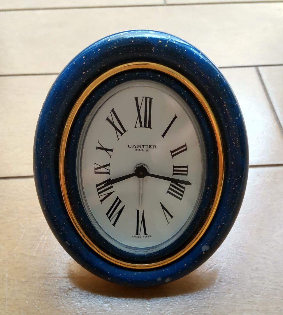 CARTIER カルティエ　置き時計　修理済