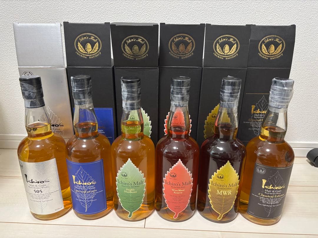 イチローズモルト　6本＋おまけカートンセット