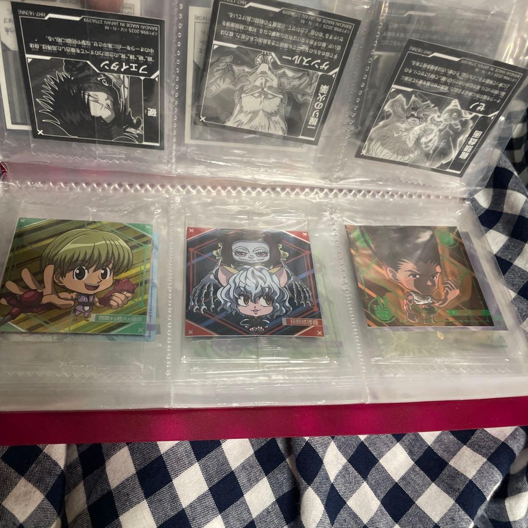 HUNTER×HUNTER シールvol.7 キャラクター名シーン　コンプセッ