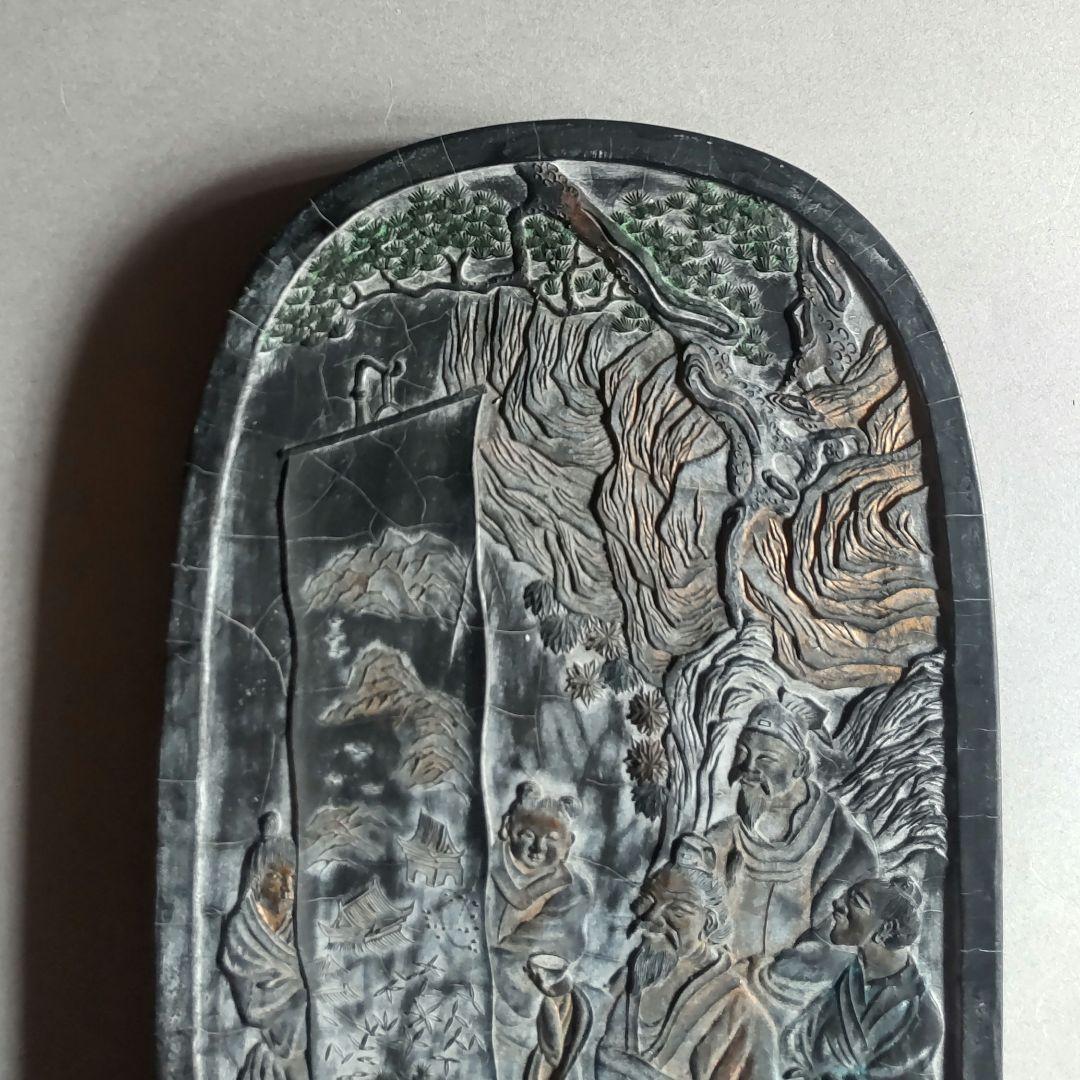 *(72*Z319)*書道 墨 硯 古墨 端渓硯 赤間硯 龍渓硯 骨董