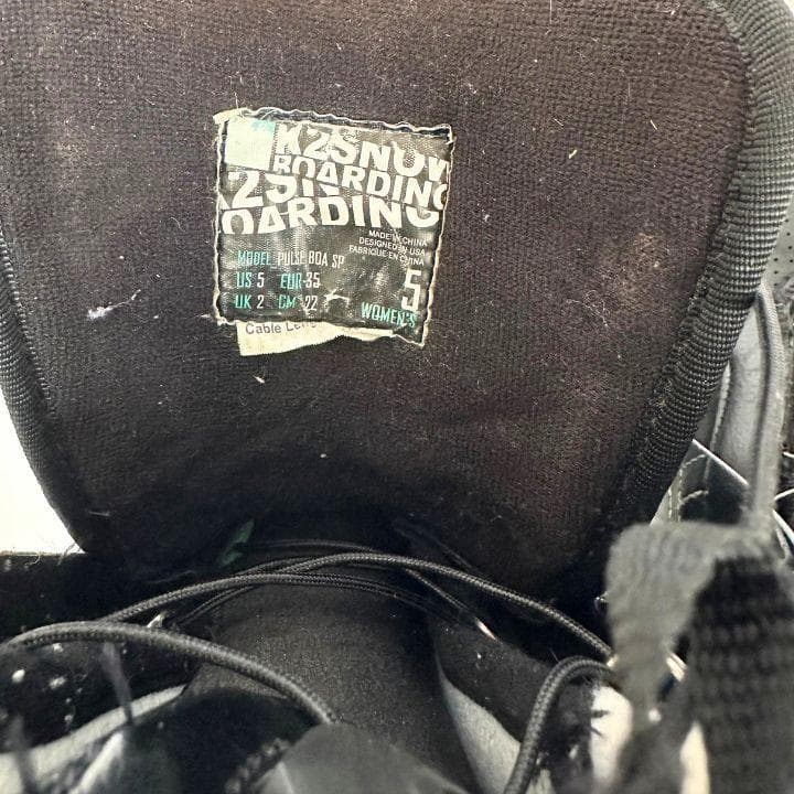 K2 PULSE BOA SP 22.0 スノーボードブーツ BOA レディース