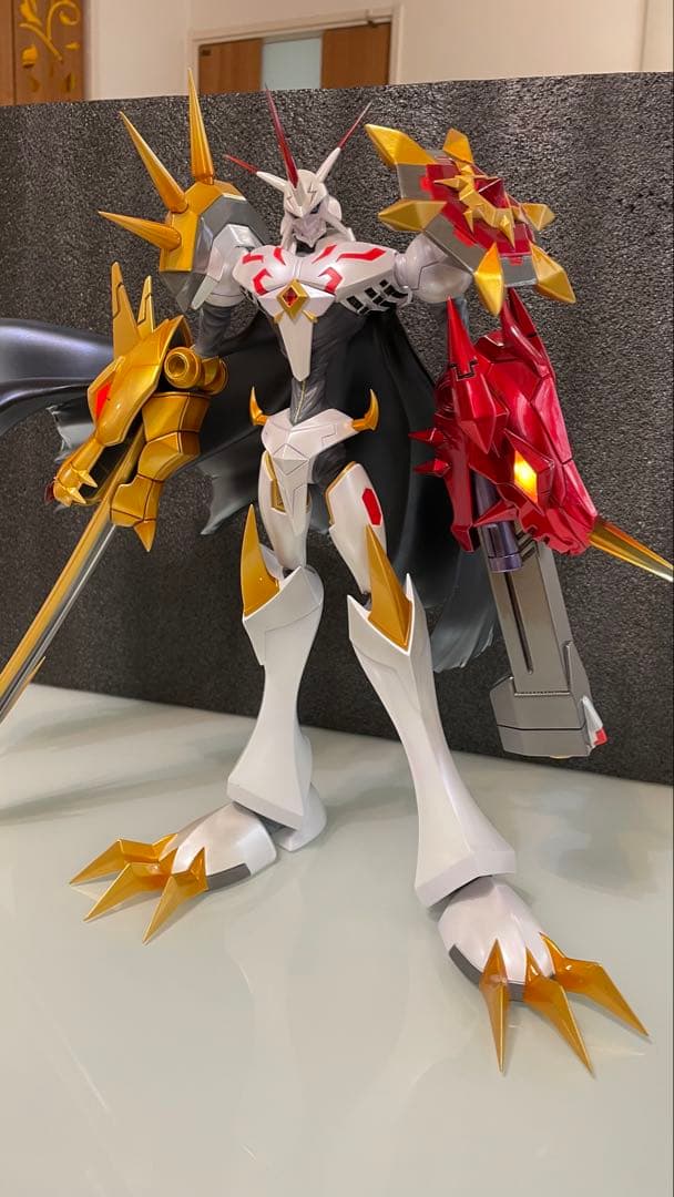 デジモンオメガモンスタチューLED機能付き