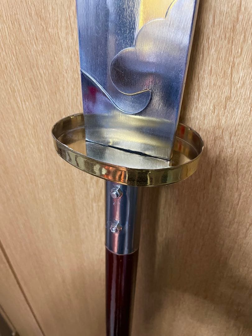 貴重！中国武術 ジュラルミン製朴刀 刀身しなりあり 全長177㎝ カンフー 武具