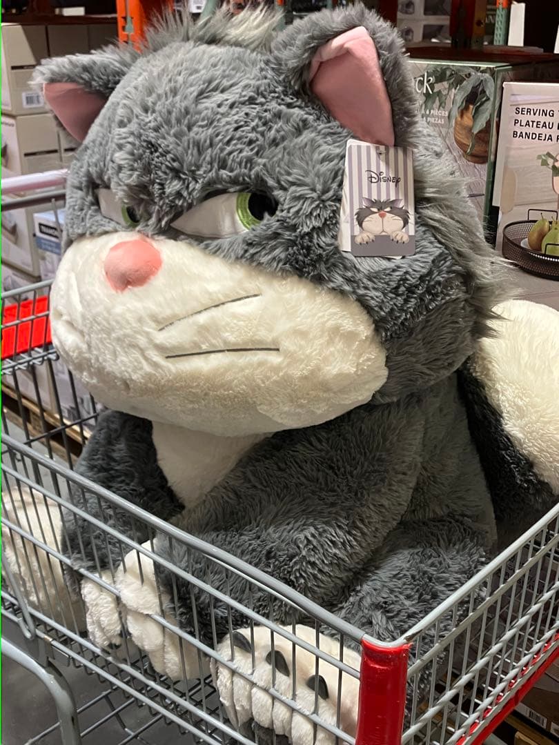 コストコ　ルシファー　特大　ぬいぐるみ　ブランケット付き　クリスマス　プレゼント