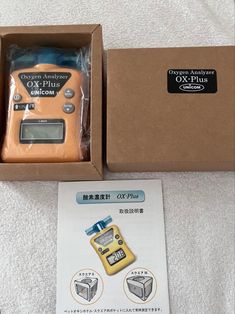 UNICOM OX-Plus ペット用 酸素 分析器　ユニコム 酸素濃度計