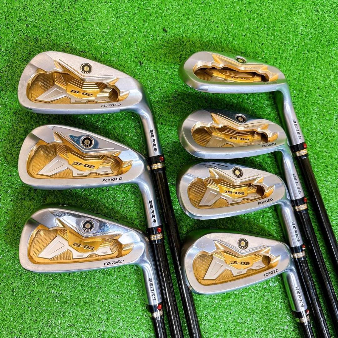 高級 HONMA BERER IS-02 メンズ　ゴルフ 7本　セット 匠ラベル