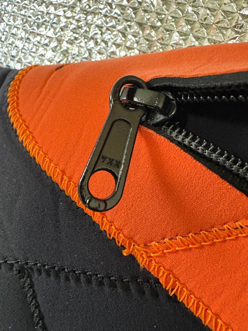 von.mac フルスーツ オレンジ/ブラック