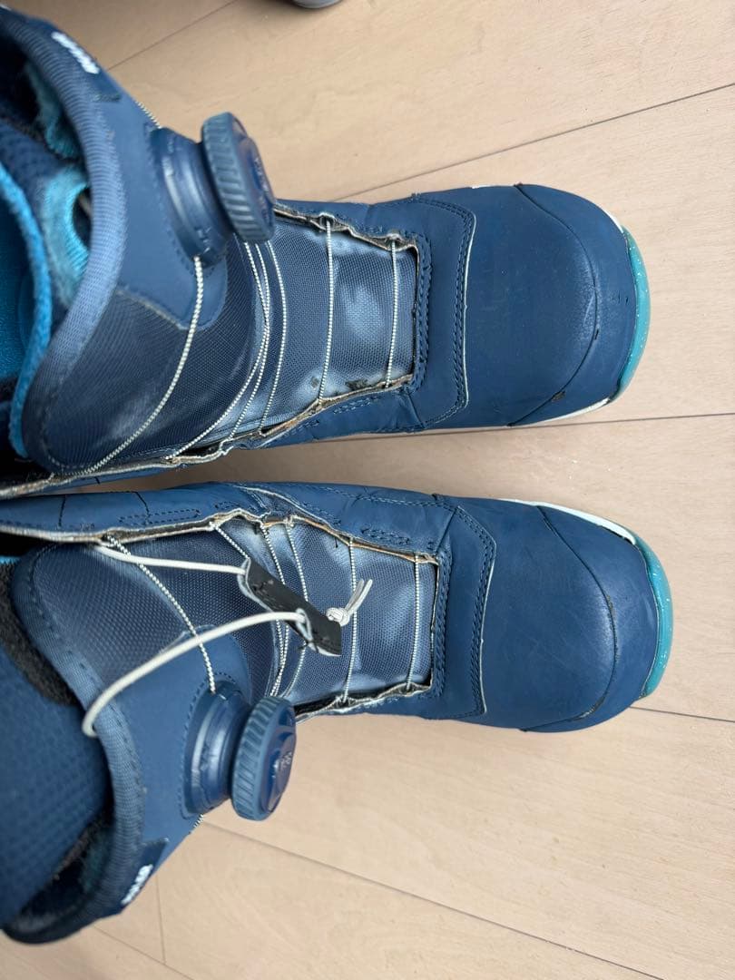 Burton BOAシステム ネイビー スノーボードブーツ 27.5cm