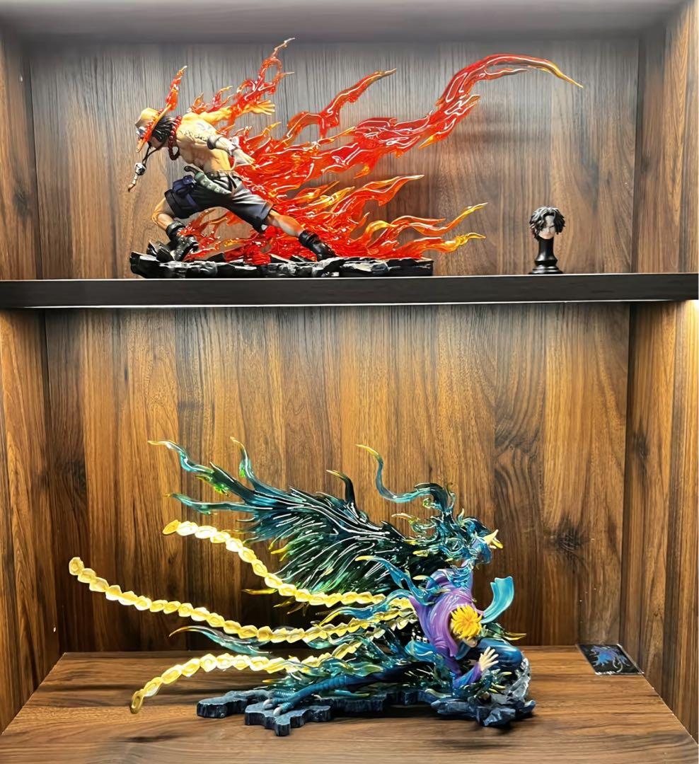 ワンピース　エース＆マルコ【ドリフト】ガレージキット フィギュア1/8