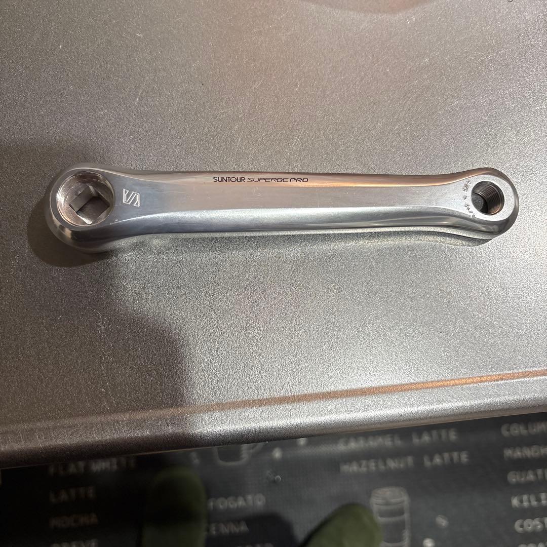 Suntour Superbe Pro クランクアーム