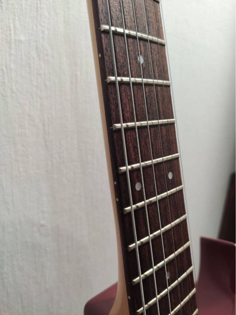 Fernandesエレキギター レッド ギターケース付き