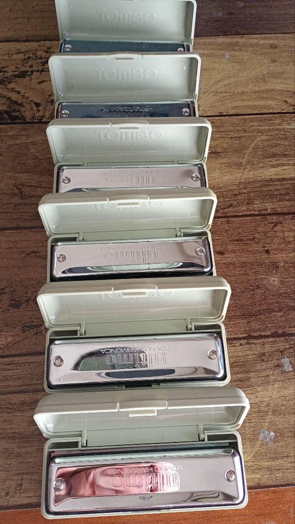 トンボ　ハーモニカ【ultimo】ウルティモ　６個セット　単音10穴