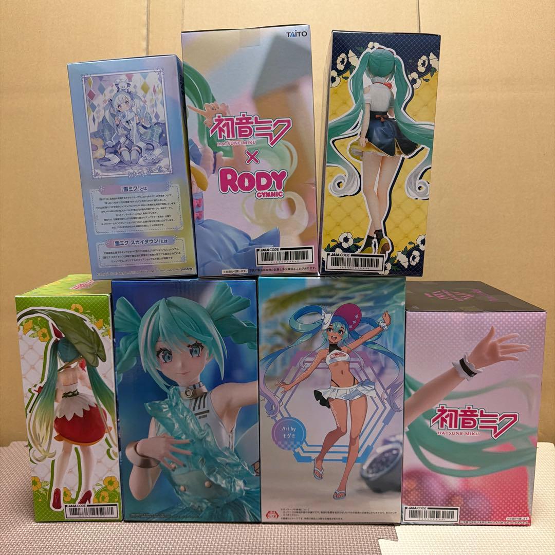 美少女　可愛い　初音ミクシリーズ ☆未開封☆ 7点セット