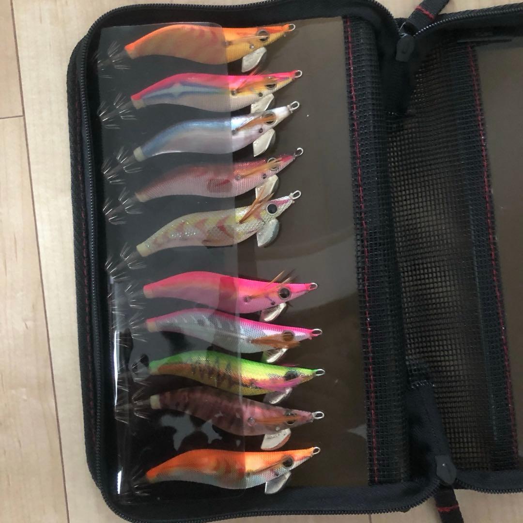 ヤマシタ エギ　2.5号　１０本、セフィアエギケースセット