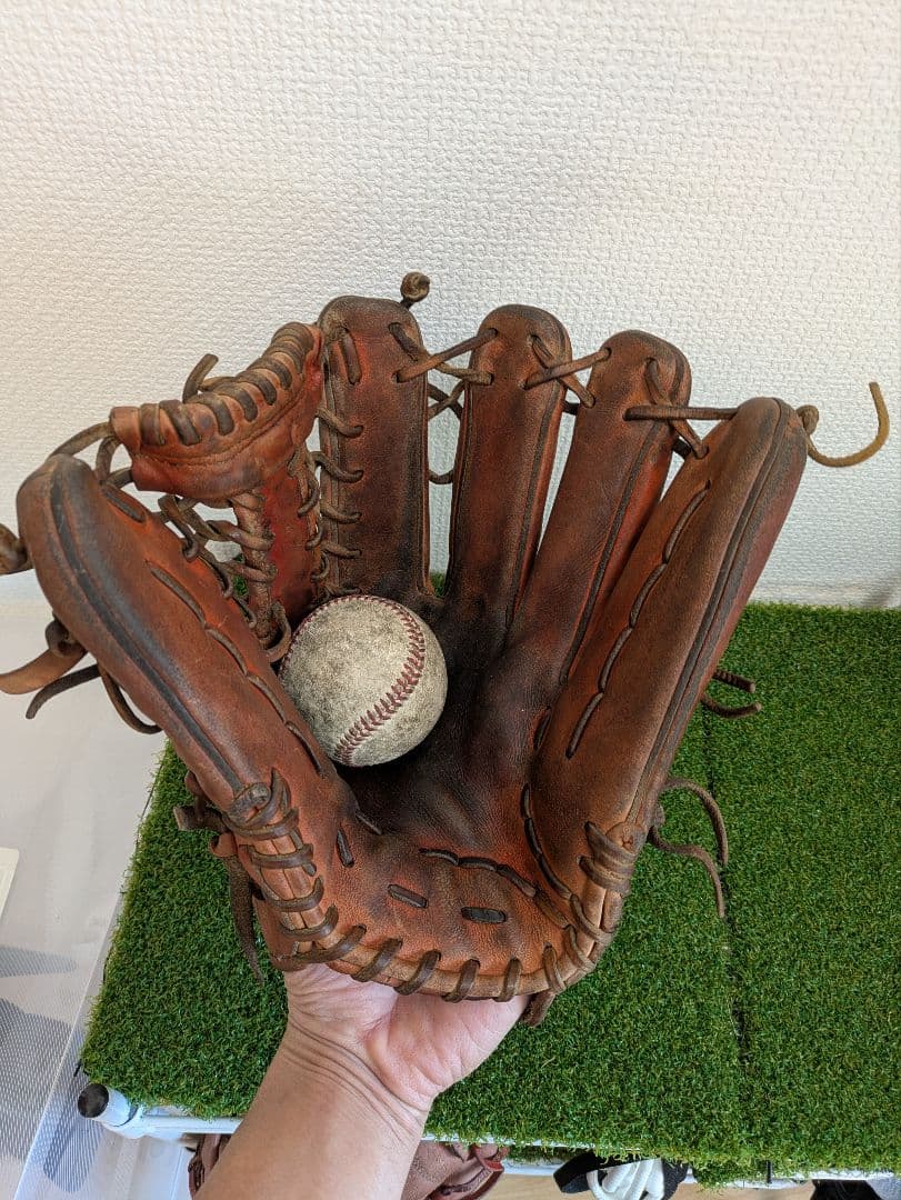 【型良し即戦力】ミズノプロ 硬式用　外野手用グラブ