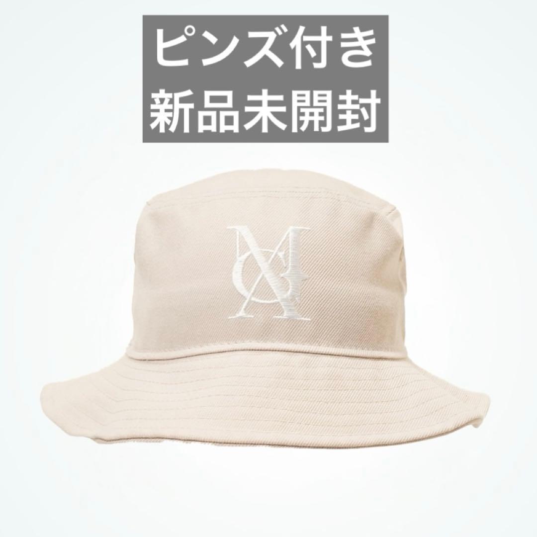 ミセスxスニダン ニューエラBUCKET01 MGA LOGO HAT ベージュ