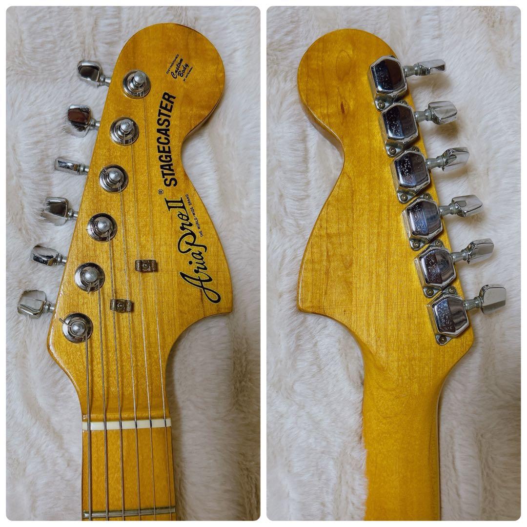 77年製 Aria ProII STAGECASTER マツモク 日本製ストラト