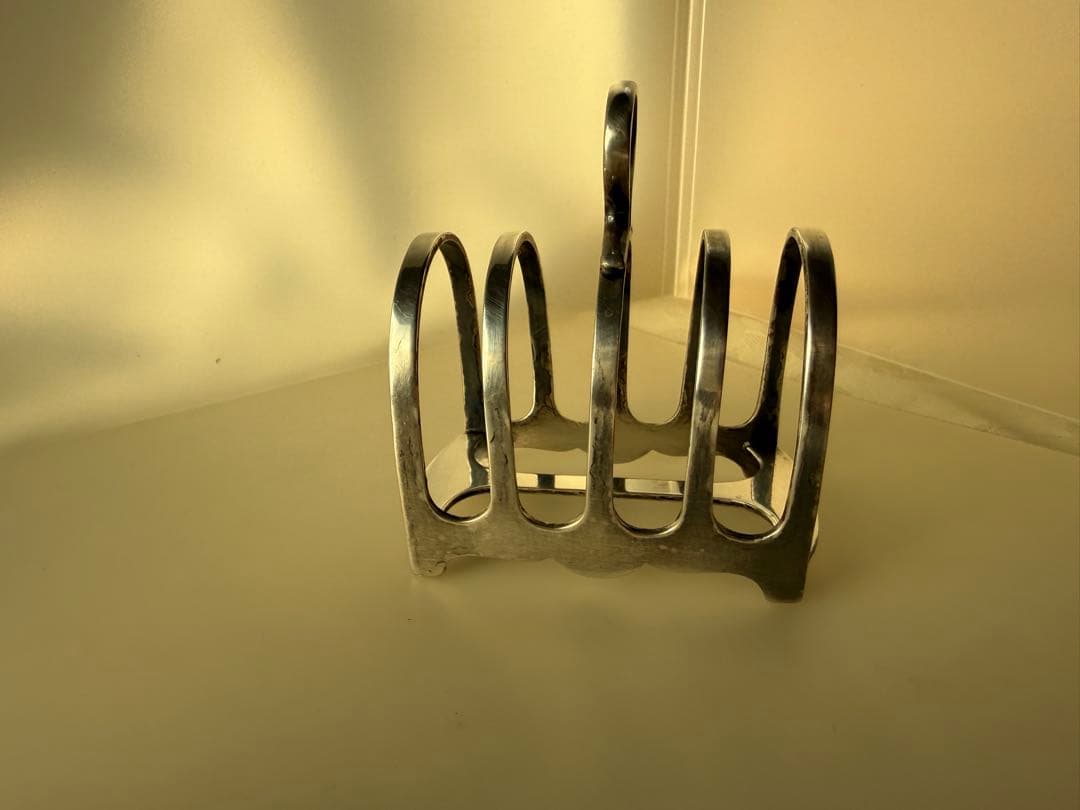 トーストラック　WALKER & HALL. 1954年　シルバープレート