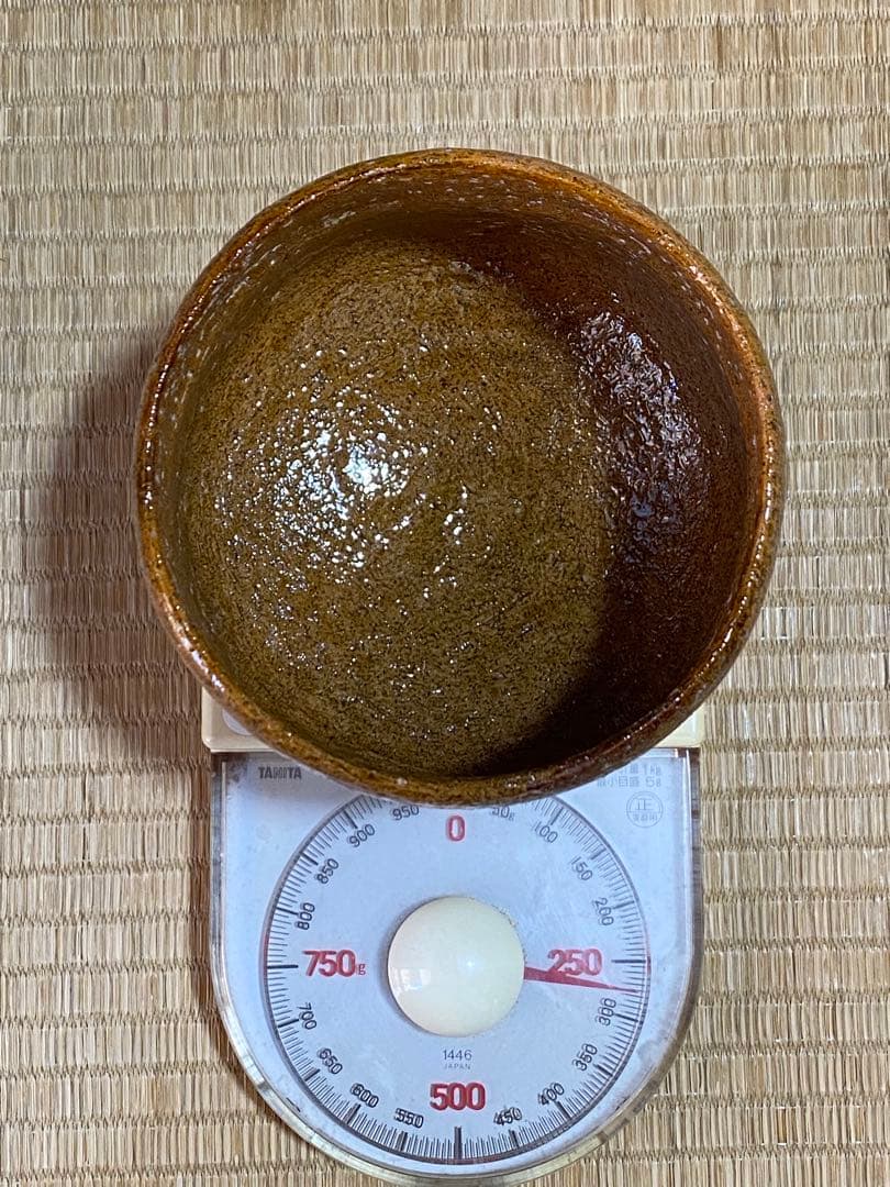 ⭐大樋焼 九代 大樋長左衛門作 飴釉 抹茶碗 茶道具 アンティーク 骨董品