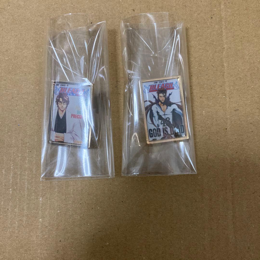 BLEACH ジャンプ展 藍染惣右介 コミックカバーイラスト ピンズ ピンバッジ