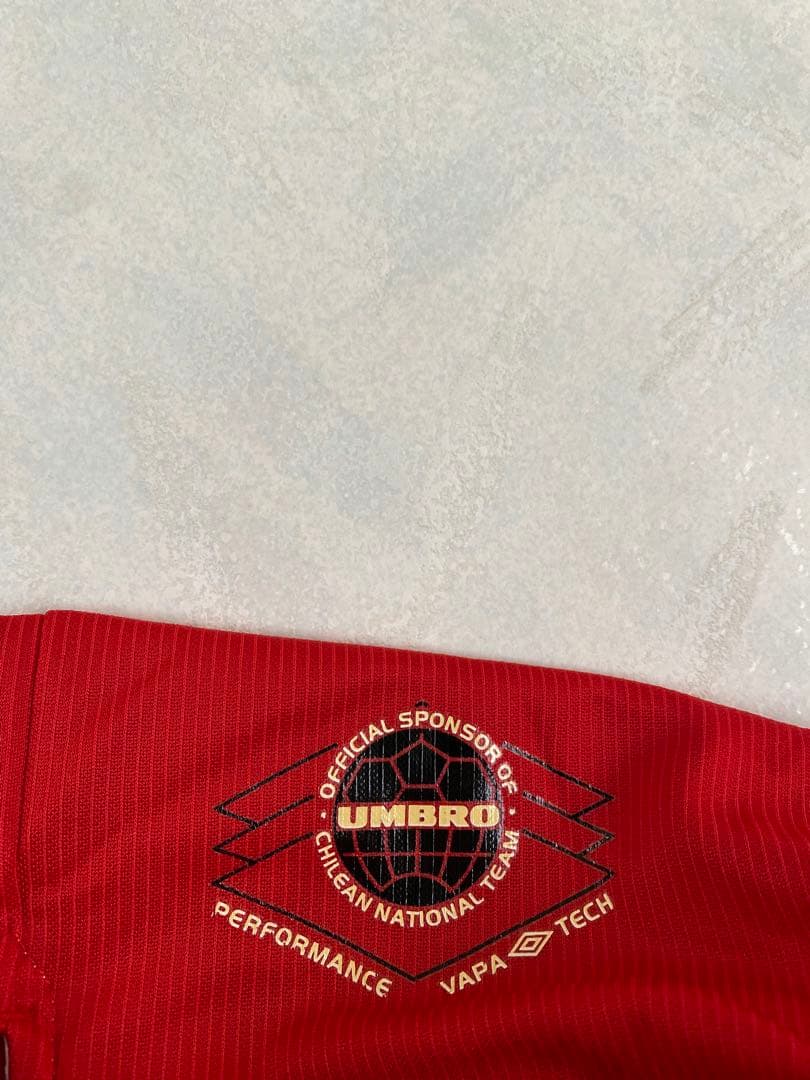 美品 UMBRO チリ代表 99/00シーズン ホームモデル ユニフォーム M