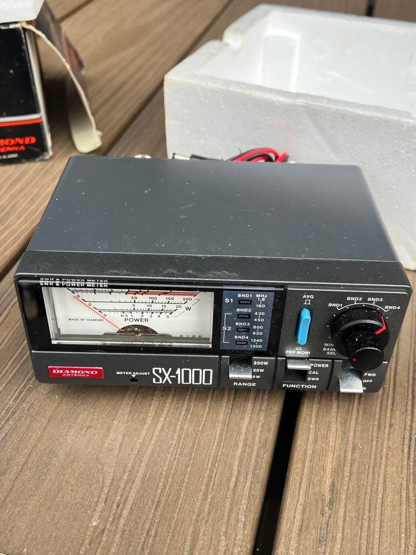 受信機 Diamond SX-1000 SWR & Power Meter