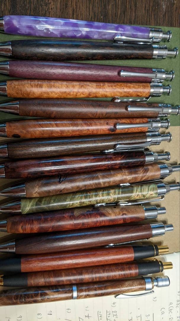 バラ売り可能木軸ペンまとめ売り（必ず商品欄をご覧ください）