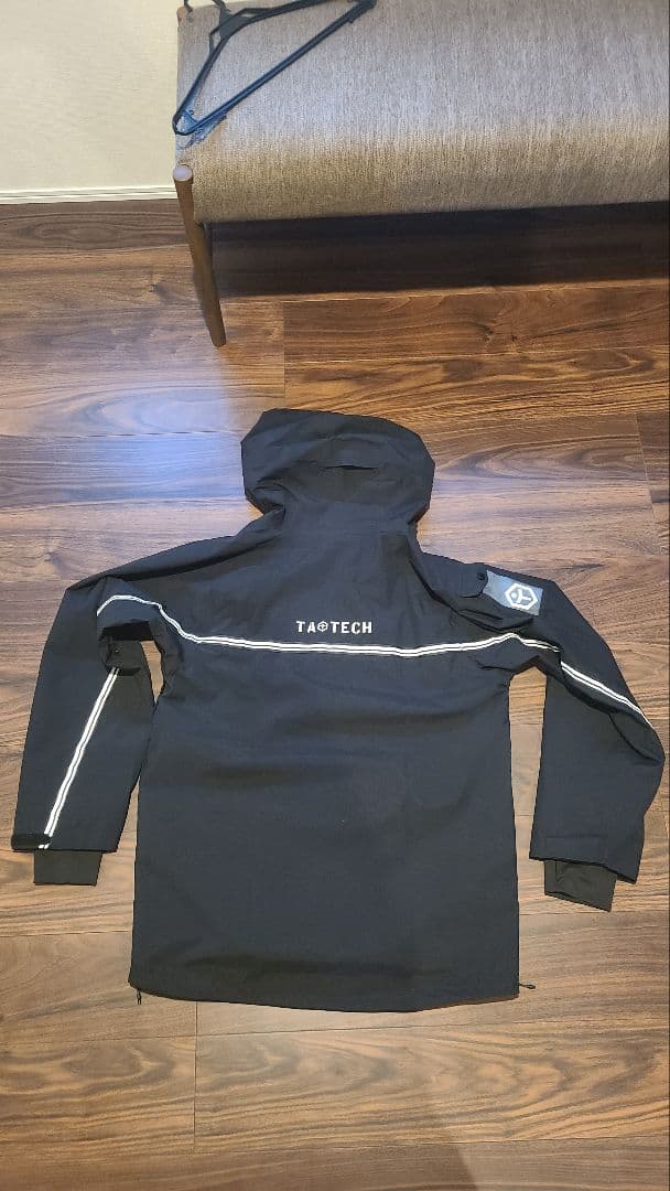 TAO TECH 防水撥水ジャケット XL ブラック タオテック