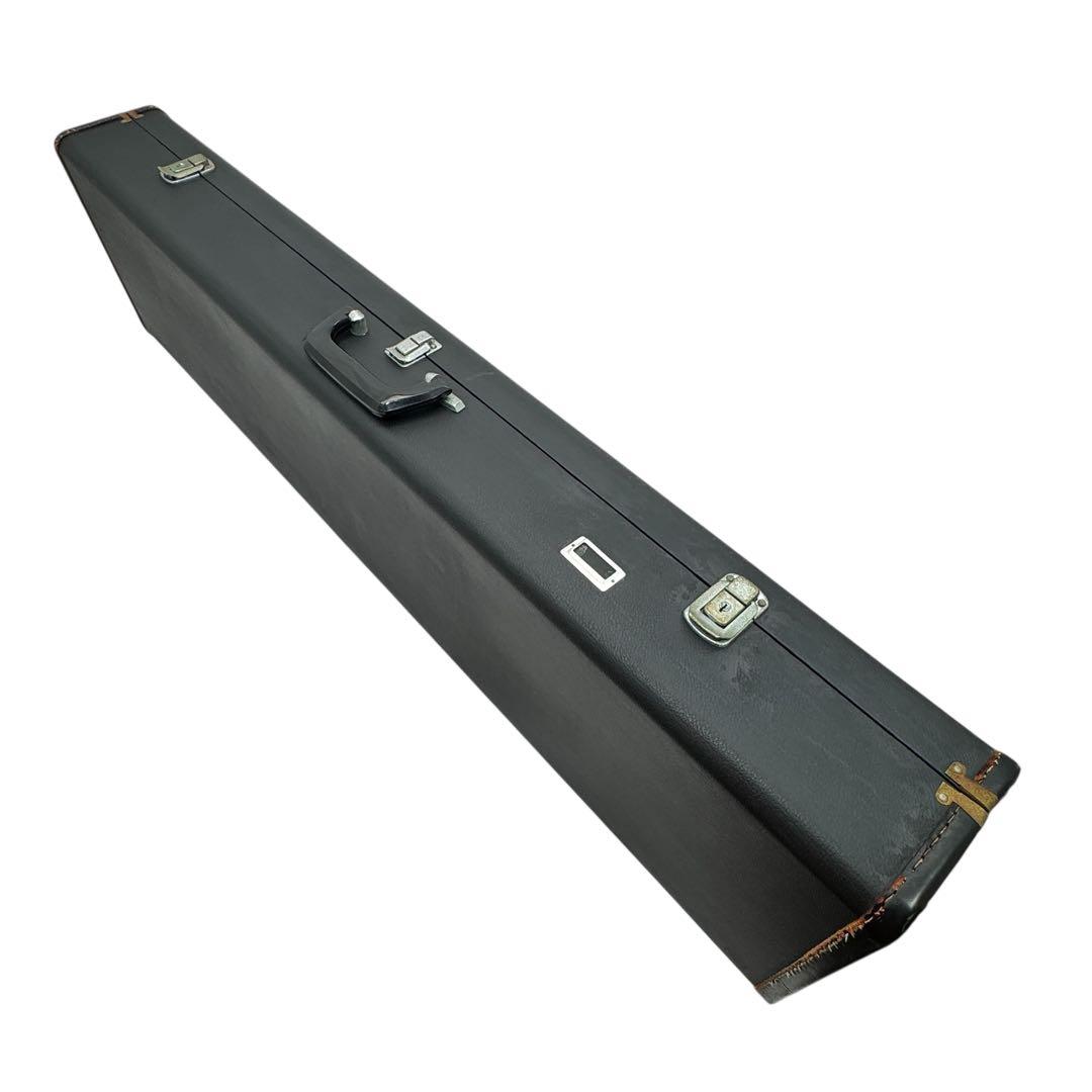 三味線 中棹 ハードケース付 全長約98cm 棹幅約28mm