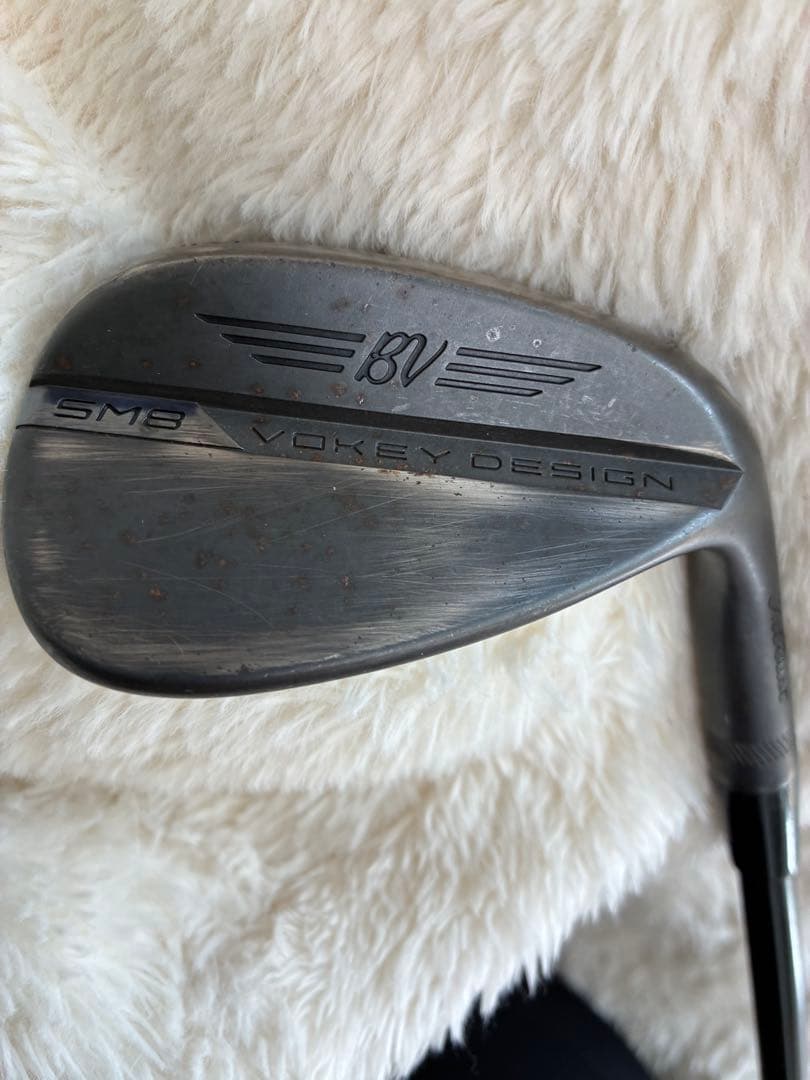 ［涼ちゃん］タイトリスト　ボーケイ　SM8 52／12F オニキスブラック