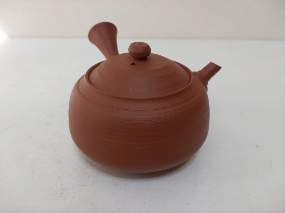 は*み様 常山窯 朱泥 茶注 共箱 共布 煎茶道具 茶道具 急須