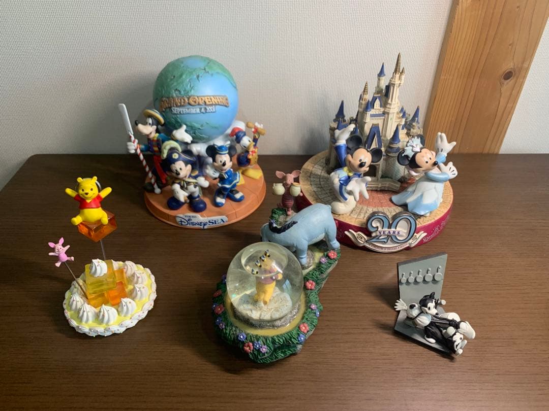 ディズニー 置き物、オブジェセット