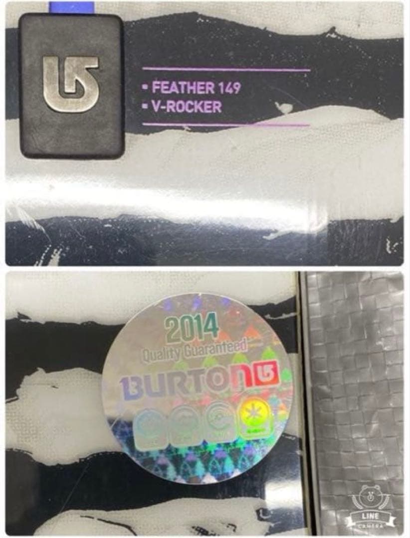 ★★BURTON FEATHER 149cmセット2014年モデル