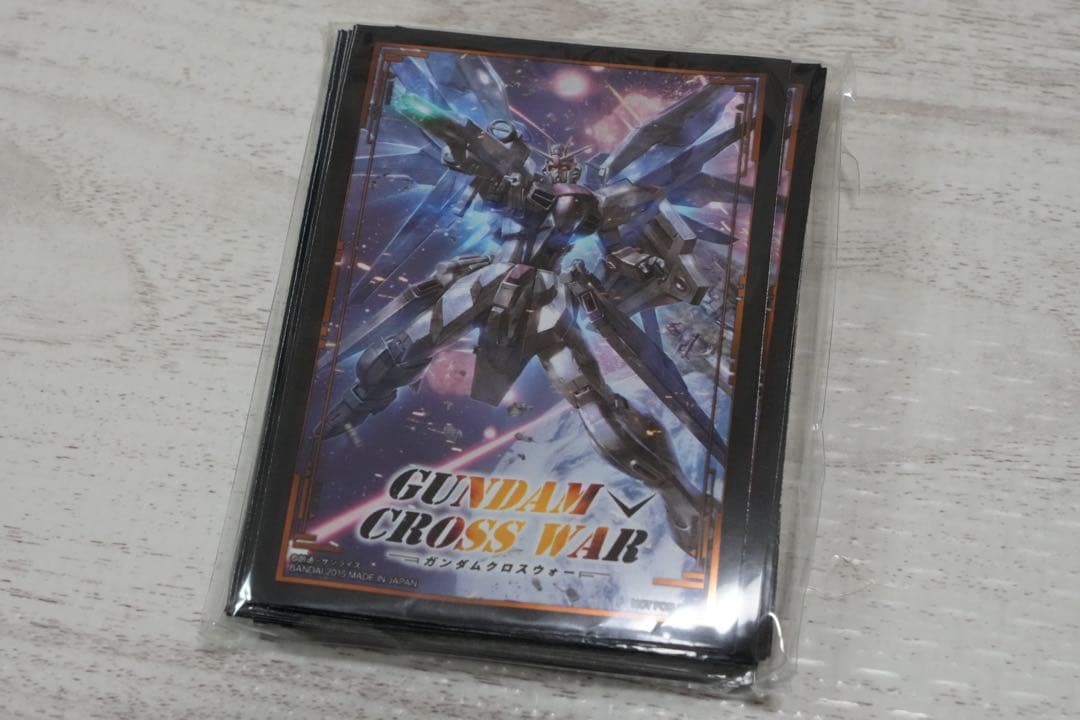 新品未開封　ガンダムクロスウォー　スリーブ　フリーダムガンダム　40枚