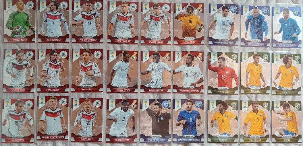 パニーニ プリズム 2014 ブラジルワールドカップ ベースカード セット