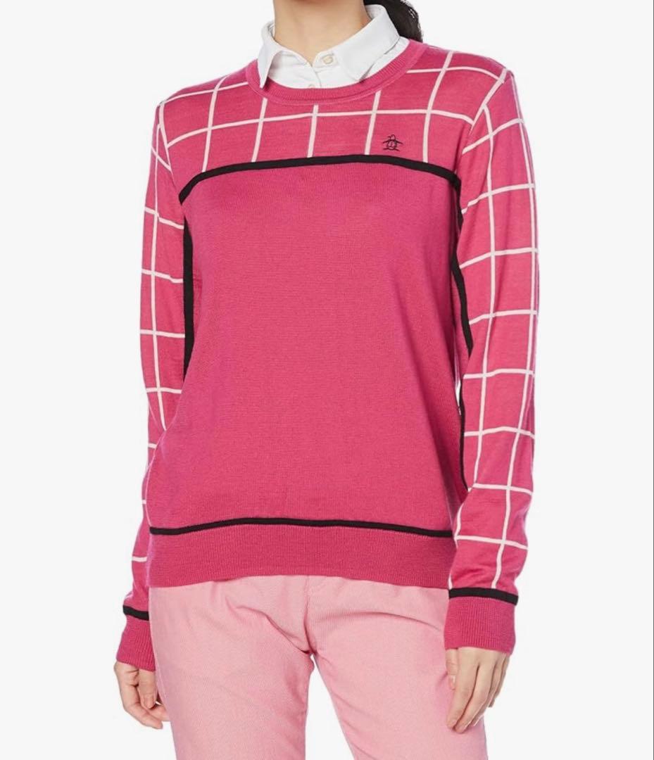 【タグ付未使用品】Munsingwear クルーネック長袖ニット　レディース