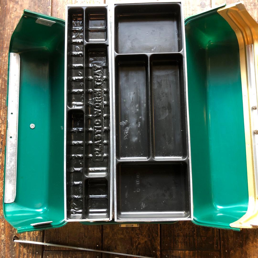 オールドヘドンバルサ50フロッグ スピナースプーン、アムコタックルボックス