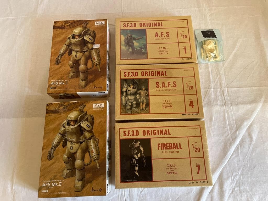 マシーネンクリーガ AFS/S.A.F.S 他 未組立セット