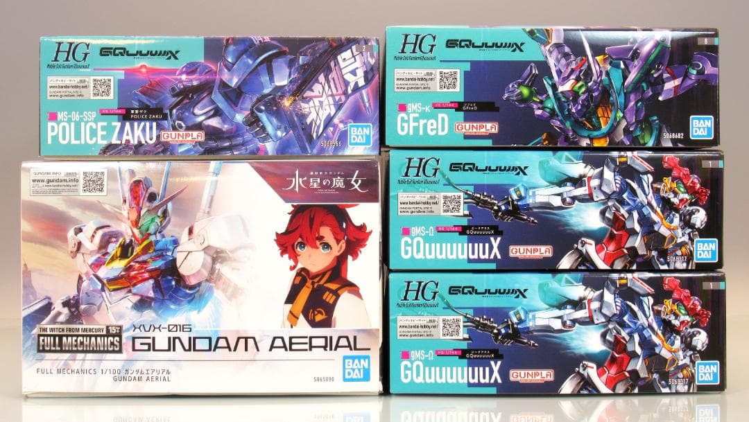 BANDAI HG 1/144 ガンダムGQuuuuuuX+デカール 他5点