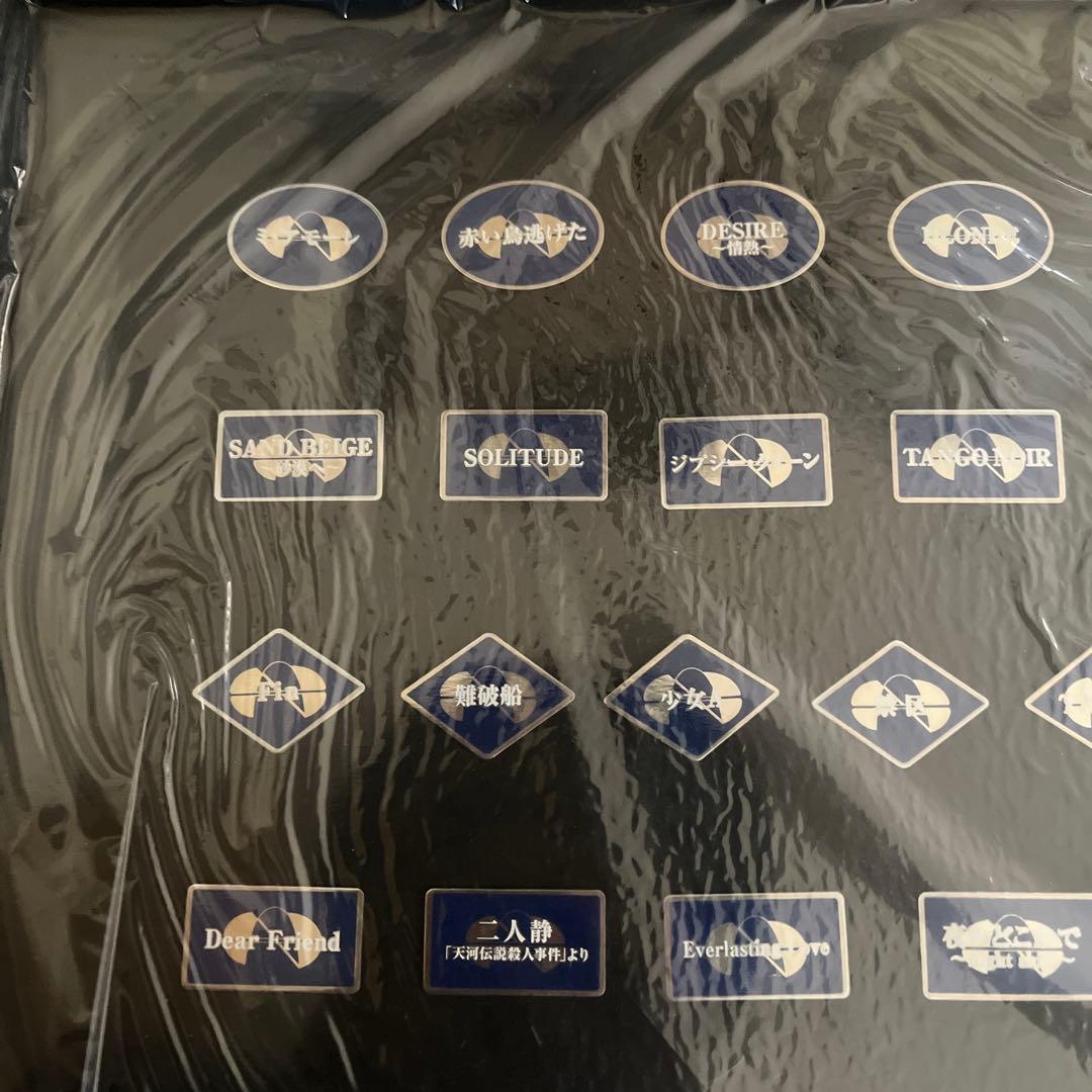 中森明菜 20周年記念 ピンバッジコレクション　直筆サイン入り 額 レア