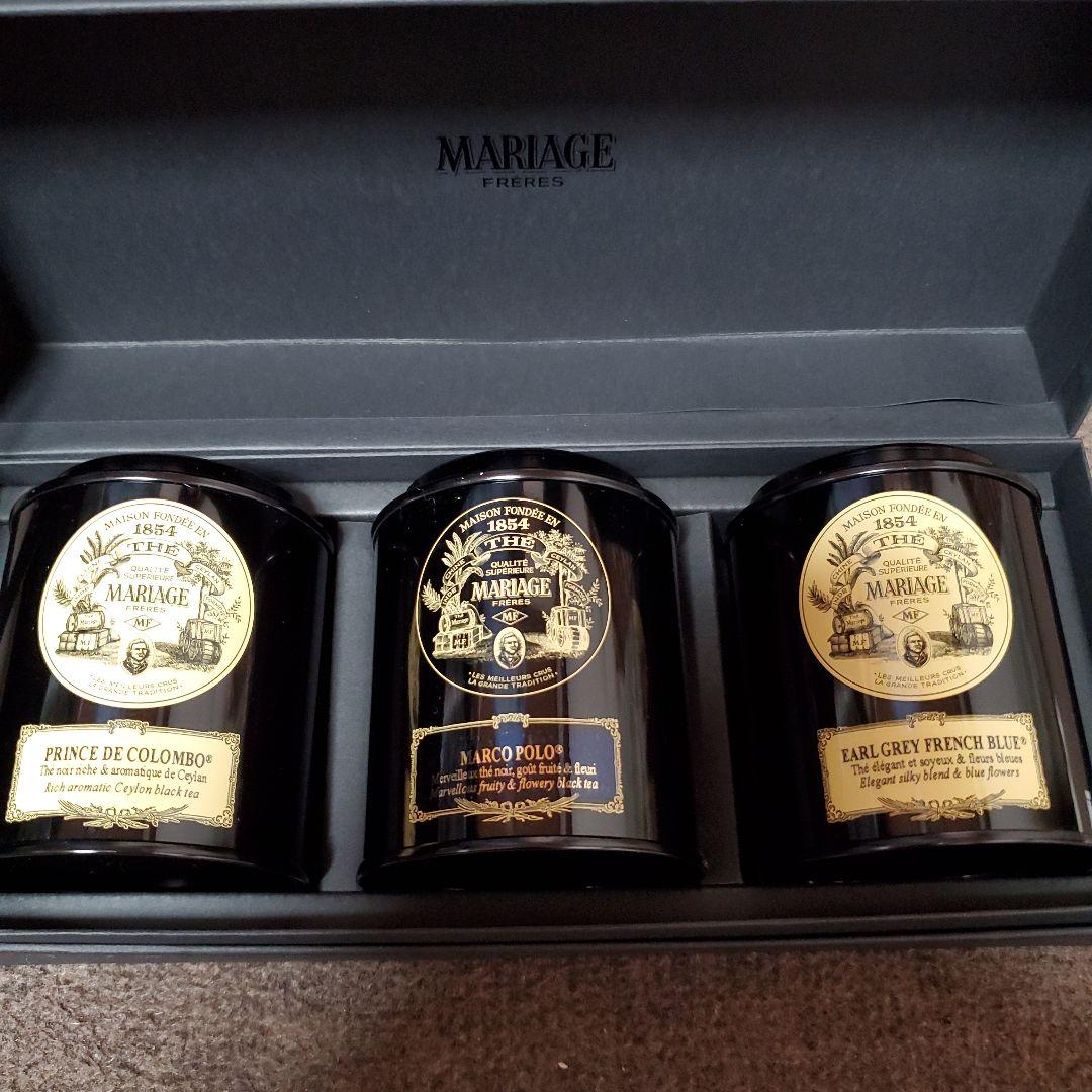 Mariage Frères 紅茶セット 50g x 3 紅茶の贈り物