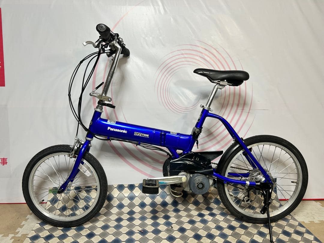 No.582パナソニックオフタイム BE-EHW07外装7段変速 折り畳み