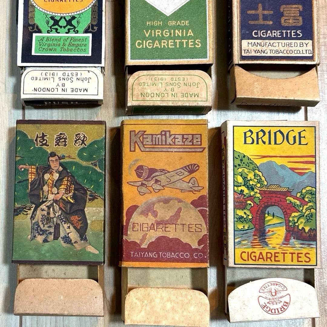 戦前 海外 タバコ パッケージ 31点 中国 朝鮮 満州 台湾 神風 歌舞伎