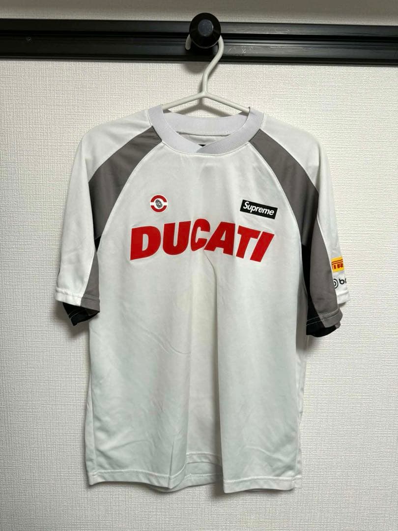 ウェア Supreme x Ducati Soccer Jersey White