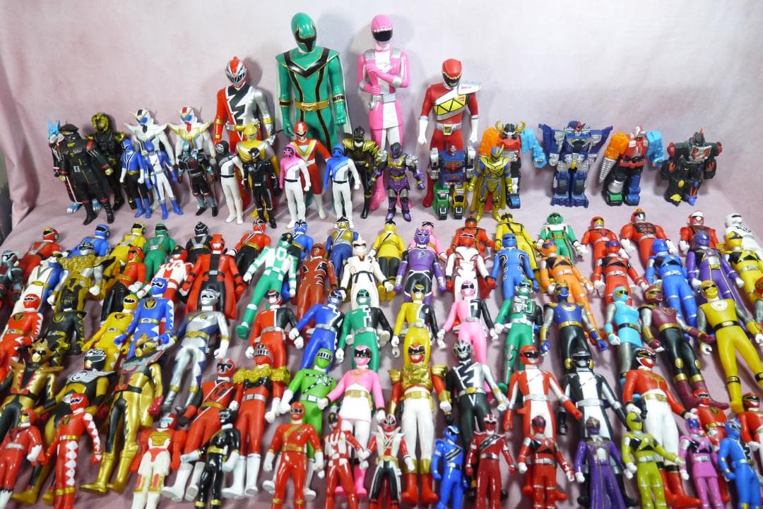 スーパー戦隊シリーズ　ソフビヒーロー　ビッグソフビ　115体