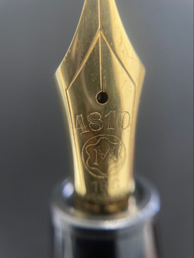 モンブラン　万年筆　146 マイスターシュテュック 18C全金ペン先　吸入式