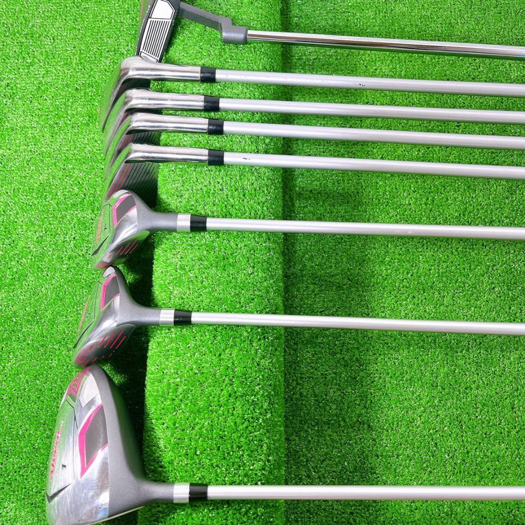 レフティ レディース ゴルフクラブ8本セット 未使用キャディバッグ キャロウェイ