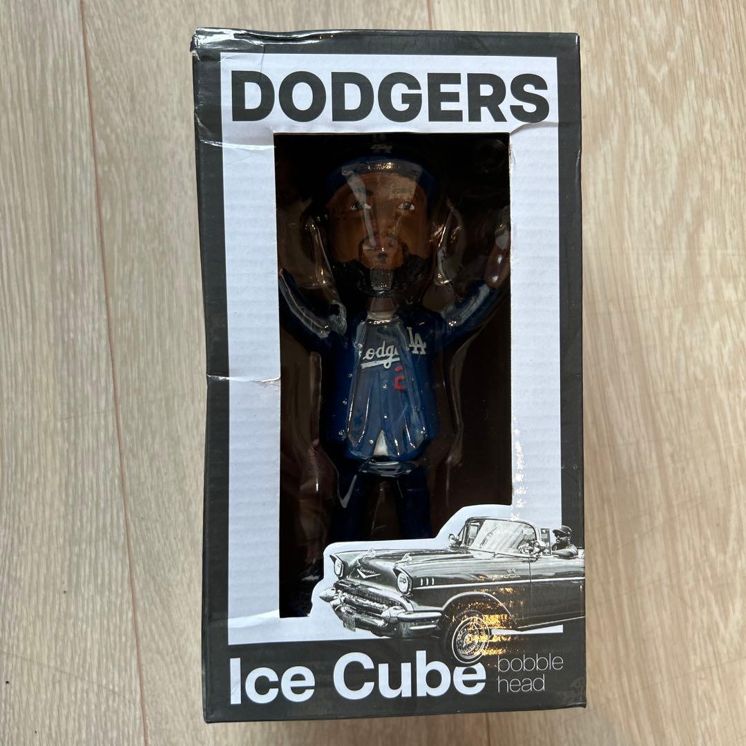 Dodgers Ice Cube ボブルヘッド