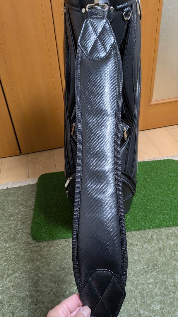 良品 レクサス キャディーバッグ ブラック フード未使用